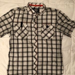 Genuine Harley Davidson button short sleeve shirt